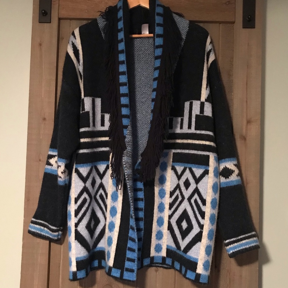 H&M sweater coat